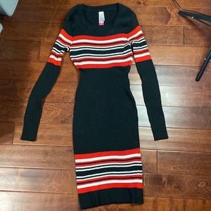 Cute winter sweater dress
